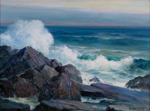 Leon Lundmark Seascape Painting for Sale Hiro Fine Art